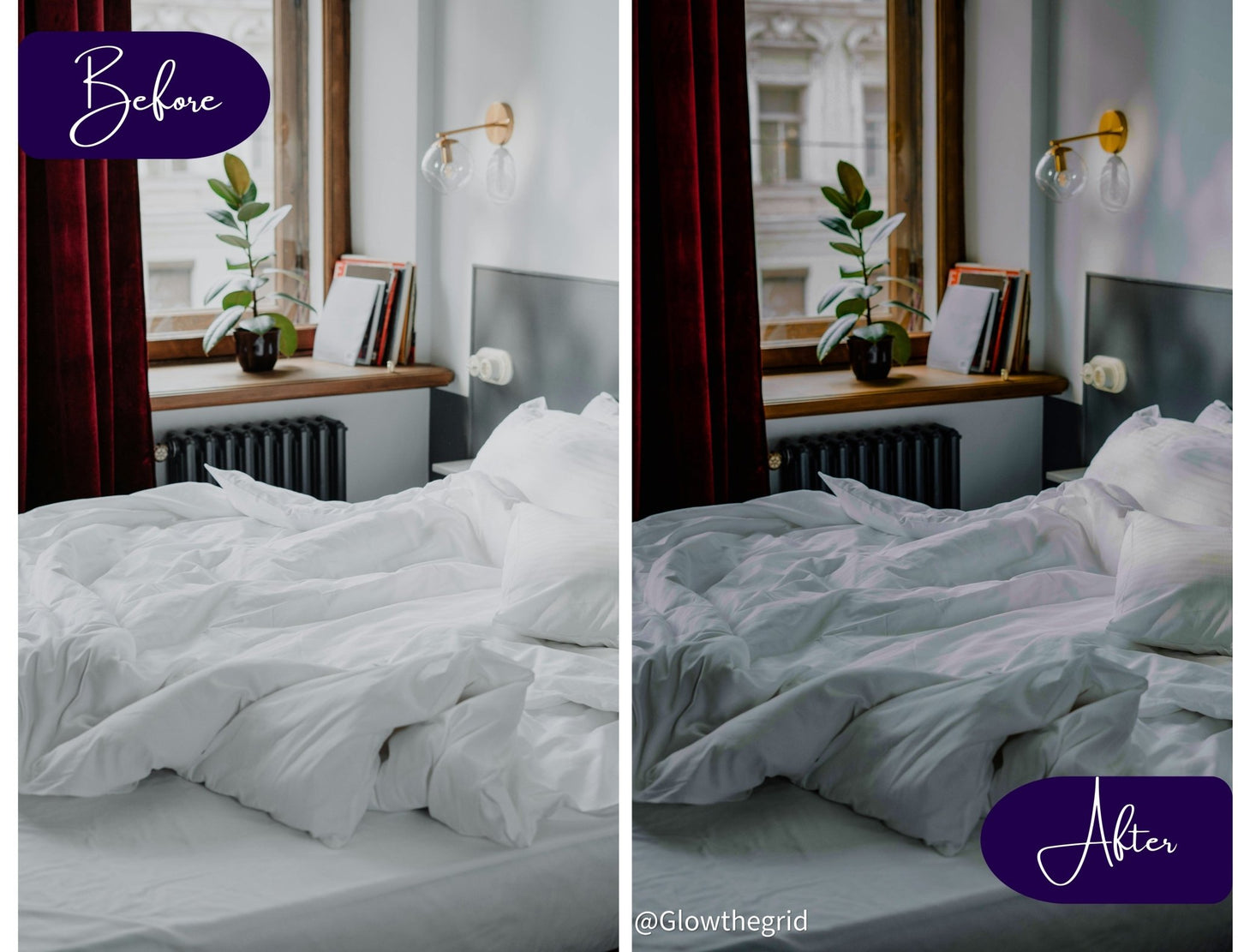 No Filter Lightroom Presets | Clean Natural Photo Enhancers | 12 Lightroom Presets - glowthegrid