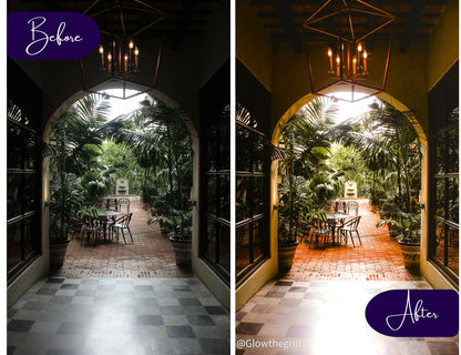 Light Academia Lightroom Presets | Warm Vintage Study Aesthetic (10 Pack) - glowthegrid