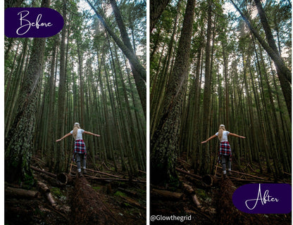 Light Outdoor Lightroom Presets | Bright Travel & Nature Edit Pack - glowthegrid