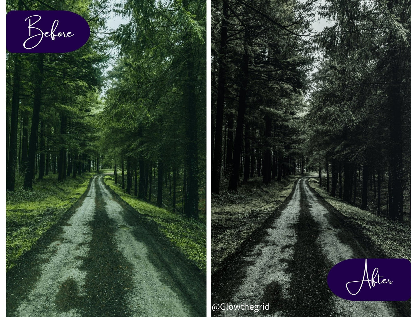 Muted Lightroom Presets | Soft Minimal Aesthetic Edit Pack (8 pack) - glowthegrid