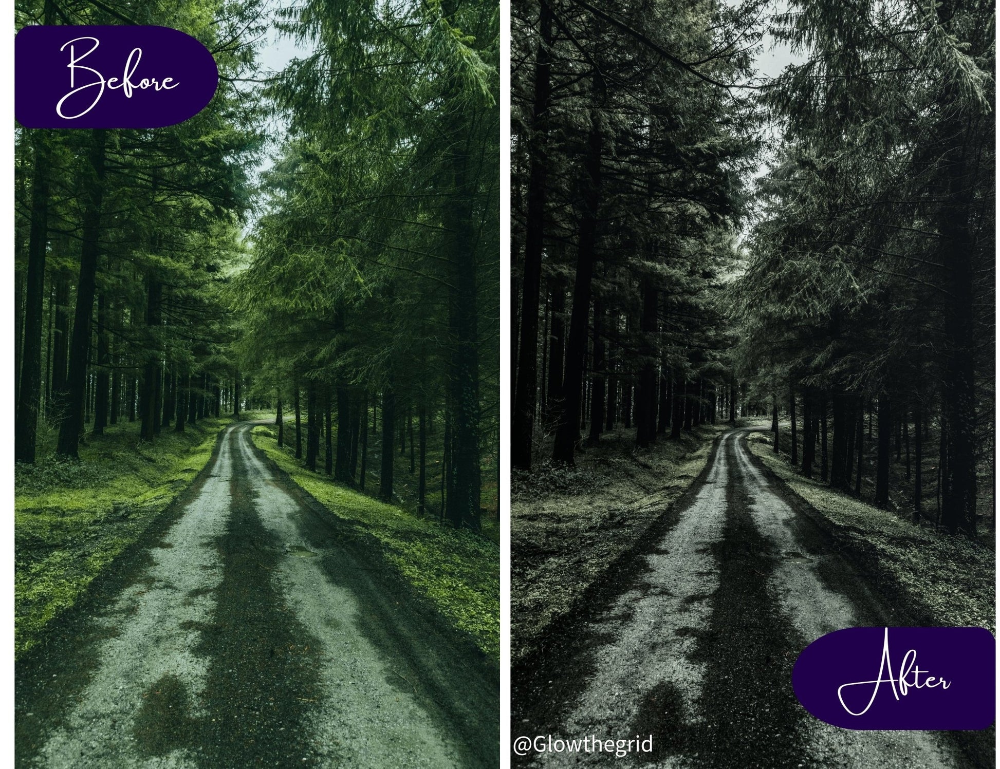 Muted Lightroom Presets | Soft Minimal Aesthetic Edit Pack (8 pack) - glowthegrid