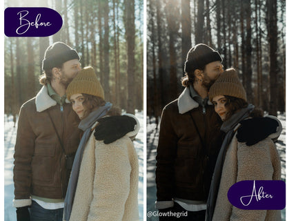 Muted Lightroom Presets | Soft Minimal Aesthetic Edit Pack (8 pack) - glowthegrid