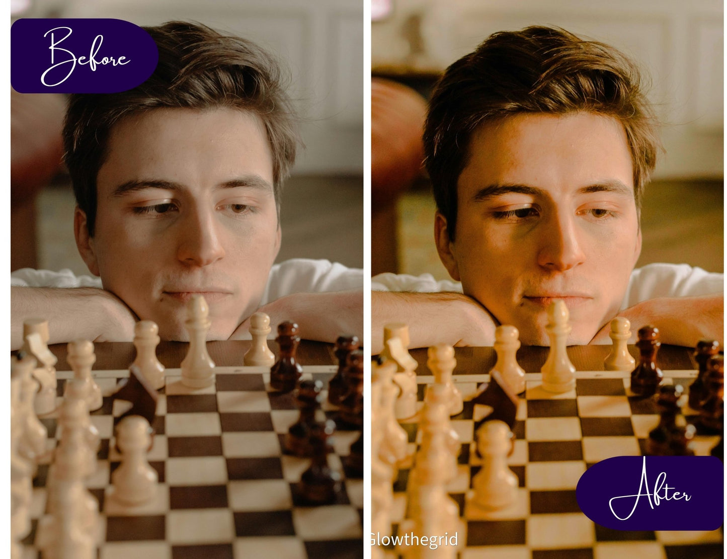 No Filter Lightroom Presets | Clean Natural Photo Enhancers | 12 Lightroom Presets - glowthegrid