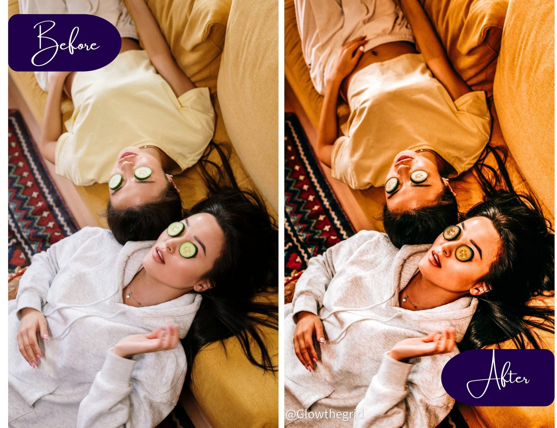 Sweet Home Lightroom Presets | Cozy Indoor & Home Photography Edits | 11 Lightroom Presets - glowthegrid