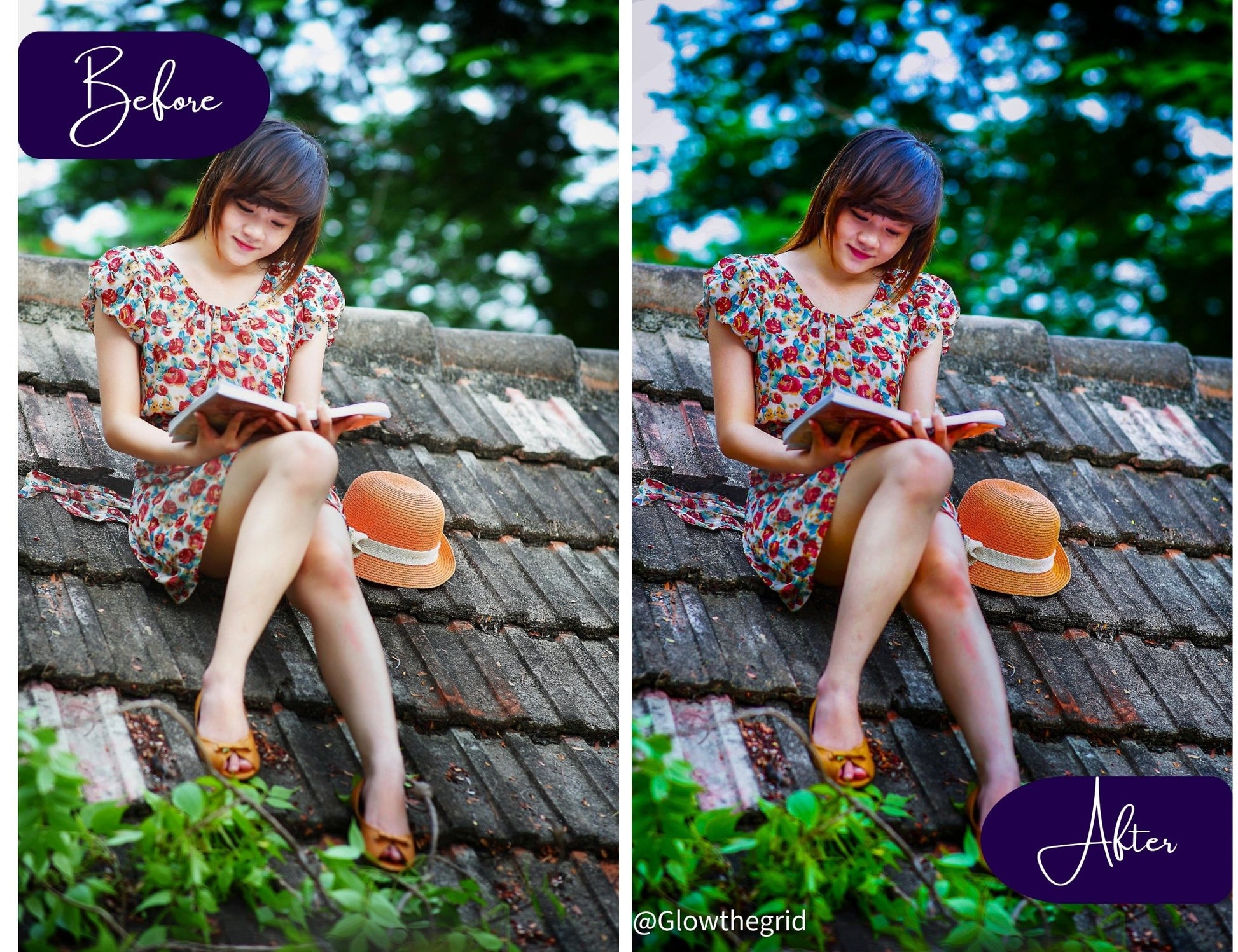 That Girl Lightroom Presets | Clean Feminine Lifestyle Aesthetic | 12 Lightroom Presets - glowthegrid