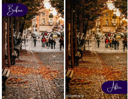 Vintage Lightroom Presets | Retro Film & Old - School Photo Edits | 14 Lightroom Presets - glowthegrid