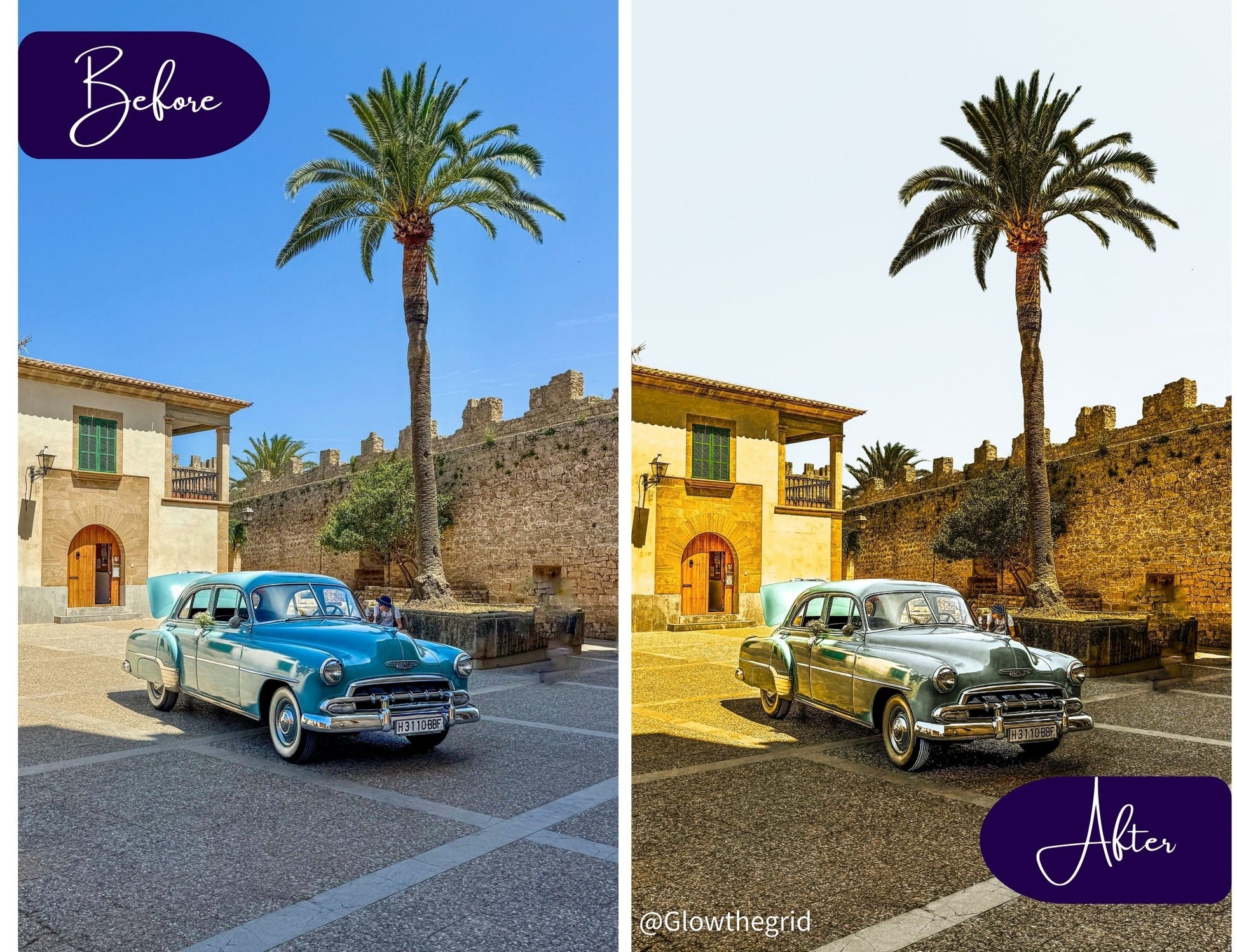 Warm & Airy Lightroom Presets | Bright Soft Glow Photo Edits | 10 Lightroom Presets - glowthegrid